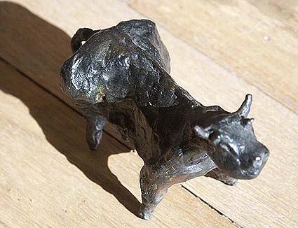 © vache sculpture d'IdeB