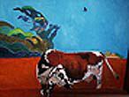 ©IdeB tableaux Filiger et la vache au Pouldu