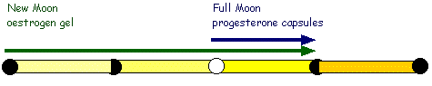 schema of the moon month